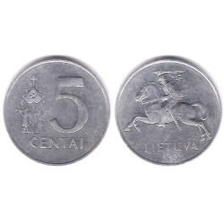 (87) Lituania. 1991. 5 Centas (MBC-)