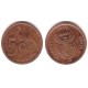 (493) Sudáfrica. 2010. 5 Cents (MBC)