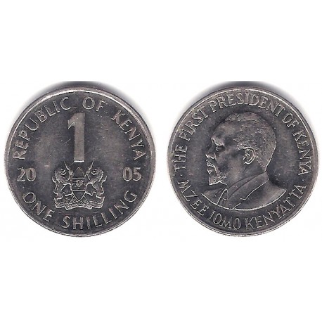 (34) Kenia. 2005. 1 Shilling (MBC+)