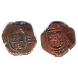 Felipe IV. 1618. 8 Maravedi (BC/BC+) Ceca de Madrid