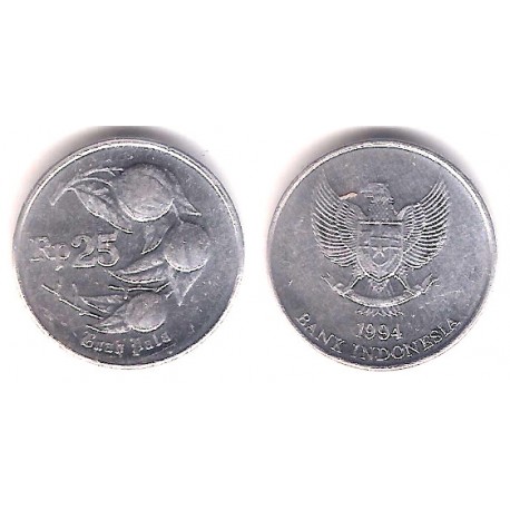 (55) Indonesia. 1994. 25 Rupiah (SC)