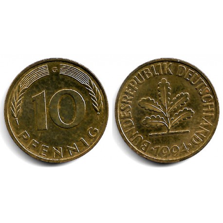 (108) Alemania. 1994(G). 10 Pfennig (MBC)