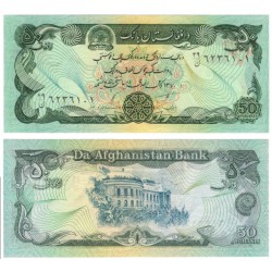 (57b) Afganistán. 1991. 50 Afghanis (SC)
