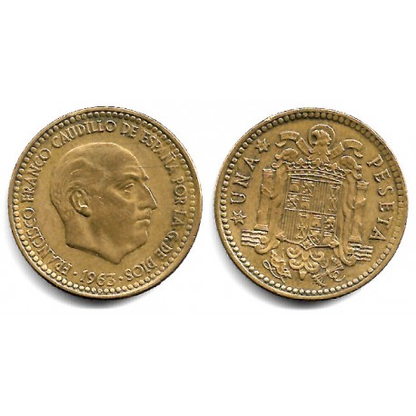 Estado Español. 1963*(19-67). 1 Peseta (MBC)