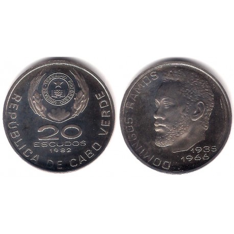 (20) Cabo Verde. 1982. 20 Escudos (SC)