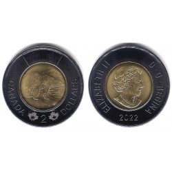 Canadá. 2022. 2 Dollars (SC)