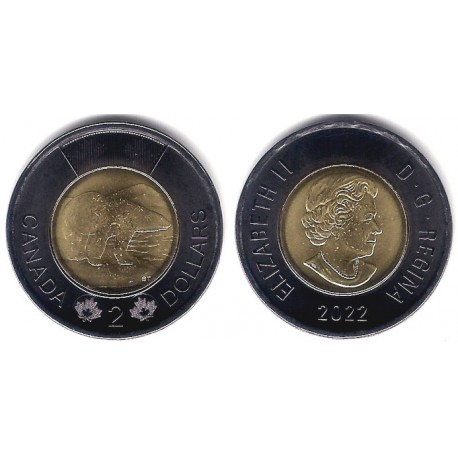 Canadá. 2022. 2 Dollars (SC)