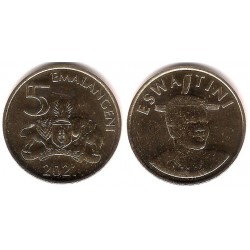 Esuatini. 2021. 5 Emalangeni (SC)