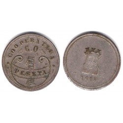 Cooperativa C. O. Azcoitia. 1915. 1 Peseta (BC+)