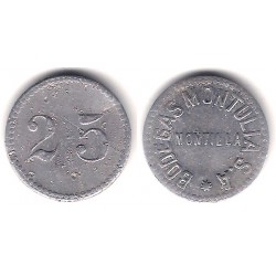 Bodegas Montulia SA. Montilla. Córdoba. 25 Céntimos (MBC-)