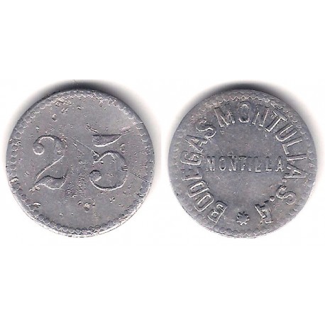 Bodegas Montulia SA. Montilla. Córdoba. 25 Céntimos (MBC-)