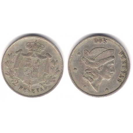 Casino de Agricultura. Valencia. 2 Pesetas (MBC)