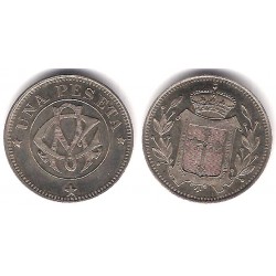 Centro Asturiano. Oviedo. 1 Peseta (EBC+)