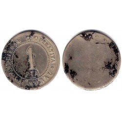 Sociedad Cooperativa La Moral. 1 Peseta (MBC-)