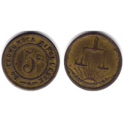 La Economica Ripollense. 5 Céntimos (MBC)