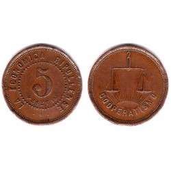 La Economica Ripollense. 5 Pesetas (MBC)
