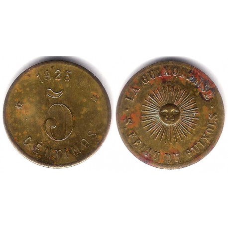 La Guixolense. Sant Feliu de Guixols. 1925. 5 Céntimos (BC)