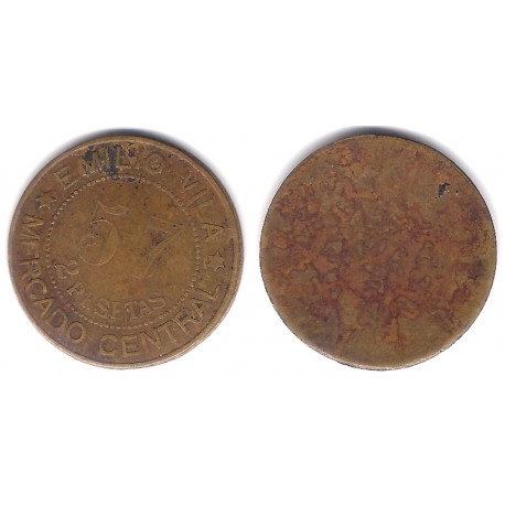 Emilio Vila. 2 Pesetas (MBC-/BC+)