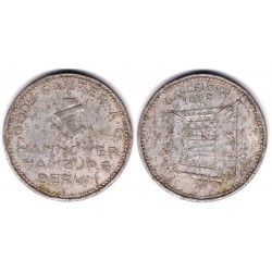 Bode-Panzer. Hannover. Hamburg. Berlin. Barcelona 1929. Ficha (BC)