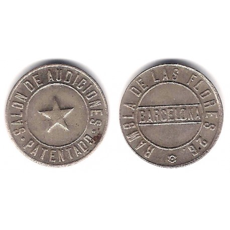 Salón de Audiciones. Patentado. Rambla de las Flores. Barcelona. Ficha (MBC)