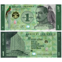 (W129) Guatemala. 2024. 1 Quetzal (SC)