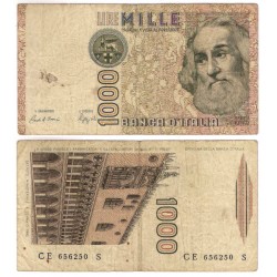 (109b) Italia. 1982. 1000 Lira (BC)