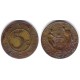 Caja Mutua Popular. Barcelona. 5 Céntimos (MBC-)