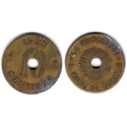 La Guixolense. Sant Feliu de Guixols. 10 Céntimos (BC)