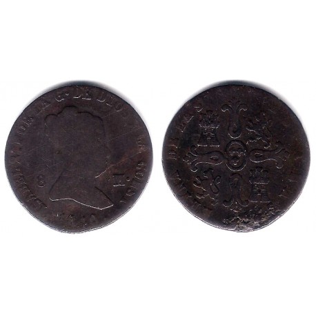 Isabel II. 1840. 8 Maravedi (BC) Ceca de Segovia