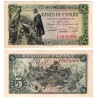 Estado Español. 1945. 5 Pesetas (EBC+) Serie C