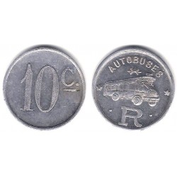 Autobuses Roca. 10 Céntimos (MBC+)