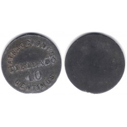 Atracciones Tibidabo. 10 Céntimos (MBC)