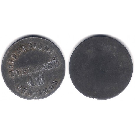 Atracciones Tibidabo. 10 Céntimos (MBC)