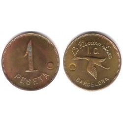 La Hispano Suiza. 1 Peseta (EBC+)