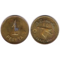 La Hispano Suiza. 1 Peseta (EBC)