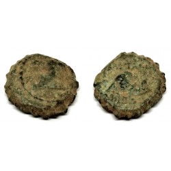 Demetrios I Soter (Imperio Seleúcida). siglo II a.C. Bronce Serrado 16 mm (BC)