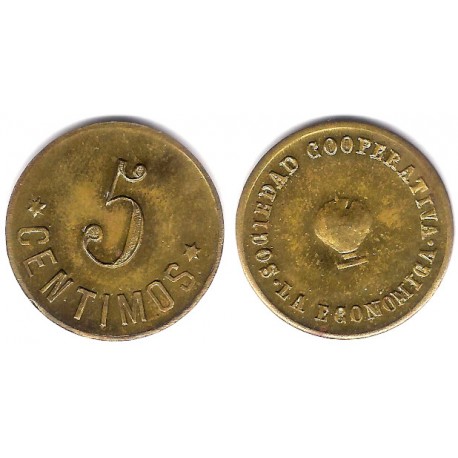 Sociedad Cooperativa La Economica. 5 Céntimos (EBC)