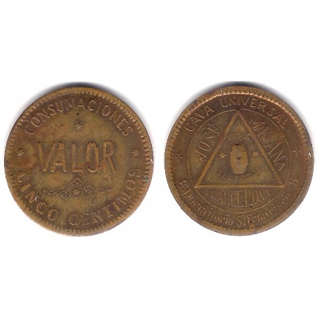 Cava Universal. 5 Céntimos (MBC)