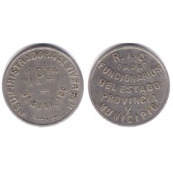 Suministradora de Víveres. 1 Peseta (MBC)