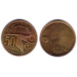 La Hispano Suiza. 50 Céntimos (EBC-)
