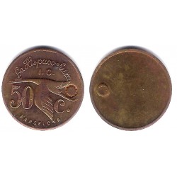 La Hispano Suiza. 50 Céntimos (EBC-)