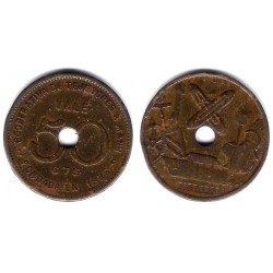 Cooperativa de Tejedores a Mano. 50 Céntimos (MBC)