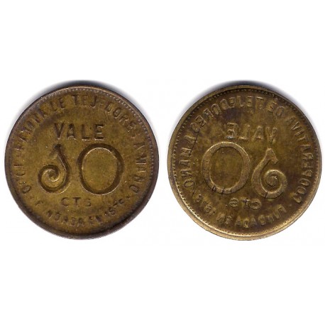 Cooperativa de Tejedores a Mano. 10 Céntimos (MBC)