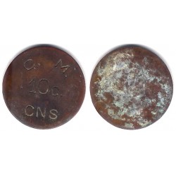 Cooperativa Masnou. CNS. 10 Céntimos (BC)