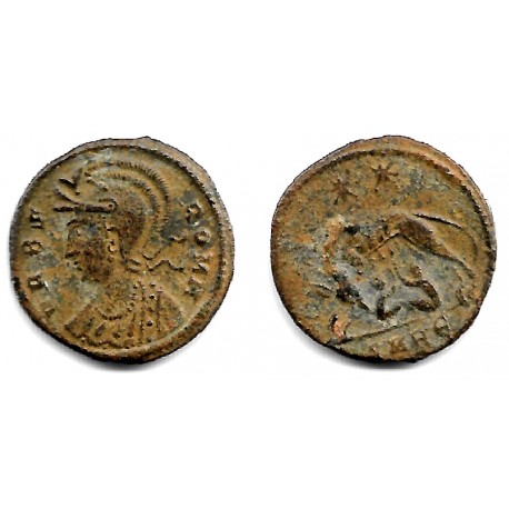 URBS Roma. ½ Centenionalis (BC+)