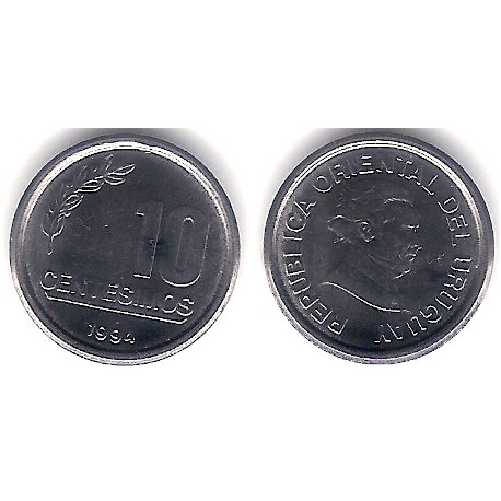 (102) Uruguay. 1994. 10 Centesimos (SC)