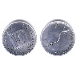 (7) Eslovenia. 1993. 10 Stotinov (SC)