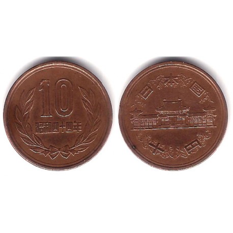 (Y73a) Japón. 1969(44). 10 Yen (MBC)