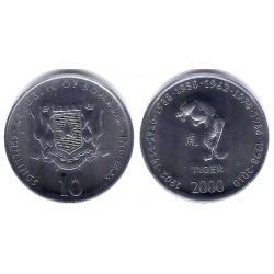 (92) Somalia. 2000. 10 Shillings (SC)
