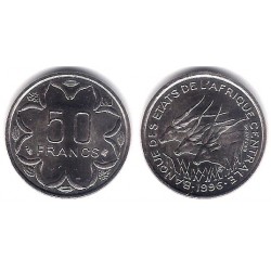 (11) Estados África Central. 1996. 50 Francs (SC)